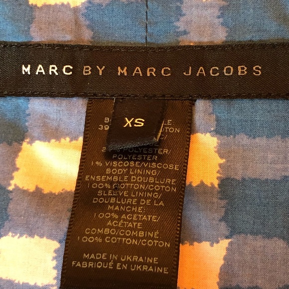 Marc by Marc Jacobs sz XS blazer red/ black/navy - Picture 7 of 8